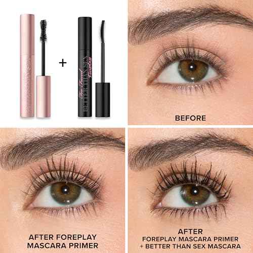 Too Faced Better Than Sex Volumizing Mascara | Dramatic Volume + Length | Cruelty Free