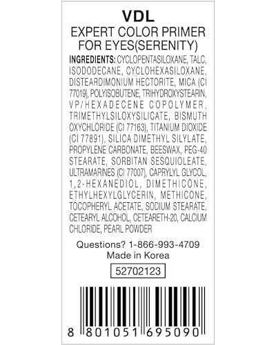 VDL Expert Color Primer for Eyes | Satin Finish