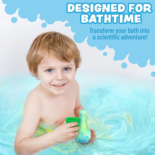 Tub Works Kids Bath Bomb Potion 6 Pack | Fizzing Bath Toys