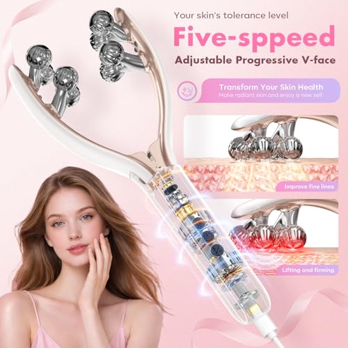 BOWENDA Wireless Face Massager Tool - Portable Skin Lifting Device