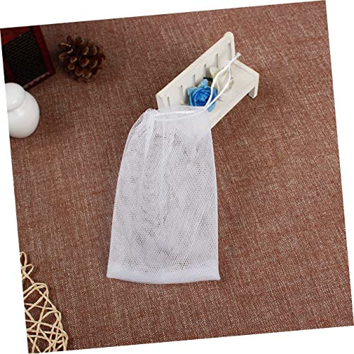 20pcs Nylon Soap Foaming Net Exfoliating Shower Pouch