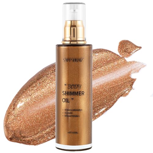 Shimmer Body Oil - Moisturizing Glow Highlighter 100ml