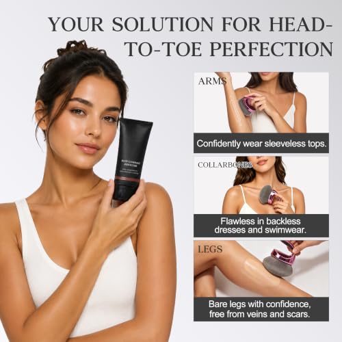 Tattoo Cover Up Makeup, Waterproof Body Concealer 3.5 fl oz