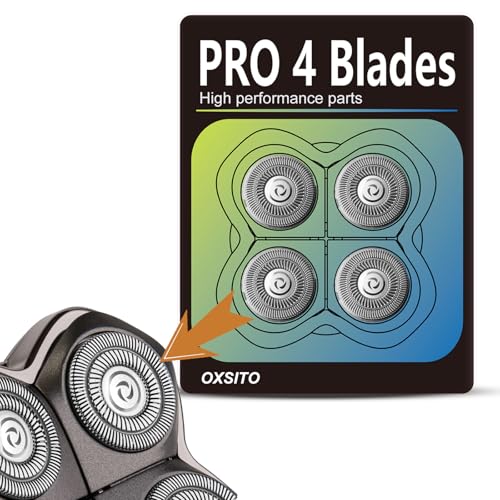 12 Pack Pro 4 Head Replacement Blades for Head Razors Gold PRO, Silver PRO, Platinum PRO¡¦ Series, Precision Replacement Blades for Head, Face, and Body Grooming.(12Pack, 3Set)
