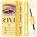 Fyonas Waterproof Lash Bond and Seal 2-in-1 White & Clear False Eyelash Adhesive (10ml)