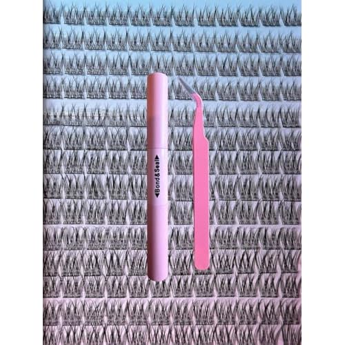 Portable Lipstick Case, 2Pcs Luxury Leather Lipstick Organizer, Mini Travel Zipper Keychain Lipstick Storage Pouche for Purse Bag, Lip Gloss Organizer for Lip Balm (Classic, Pink)