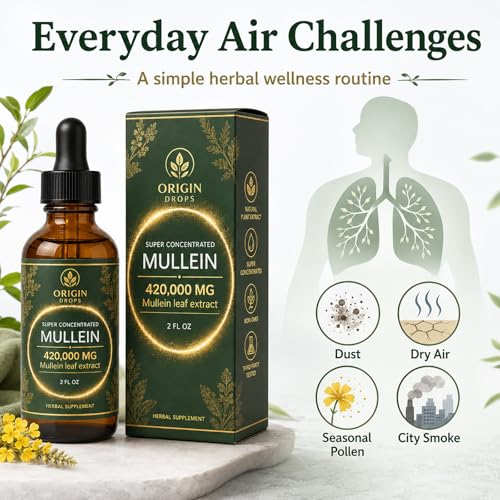 Super Concentrated Mullein Drops - 2 Fl oz by Origin Drops