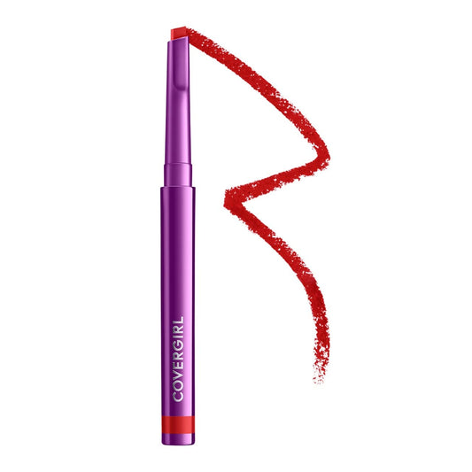 COVERGIRL Simply Ageless Lip Flip Liner, Brave Burgundy, Pack of 1