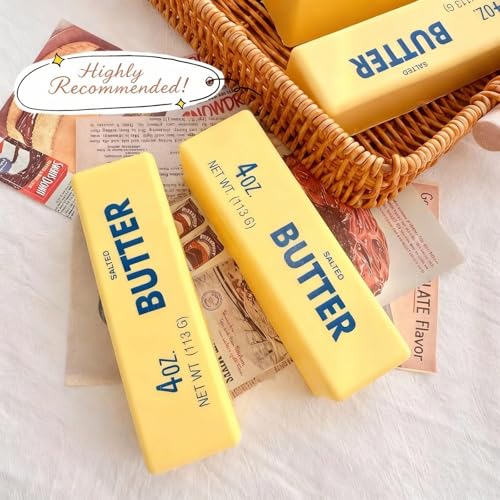 Butter Squishy Toy - 4 Pack Ultra-Soft Stress Relief Fidget for Kids & Adults