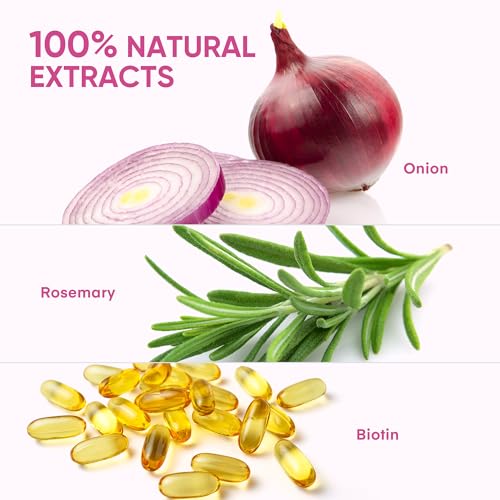 Svvimer Onion Rosemary Biotin Shampoo for Hair Growth, 13.5 Oz