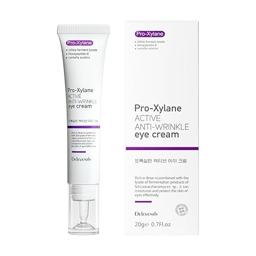 Korea Active Anti-Wrinkle Eye Cream 20g / Anti-Aging, Fade Fine Lines, Remove Dark Circles, Moisturizing and Repair Eye Skin, Prevent New Wrinkles, Rejuvenate and Tighten Delicate Eye Area