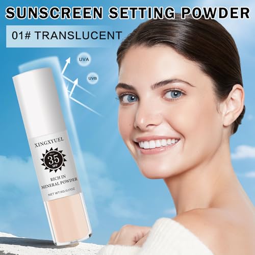 Mineral Sunscreen Setting Powder SPF 35 with Brush