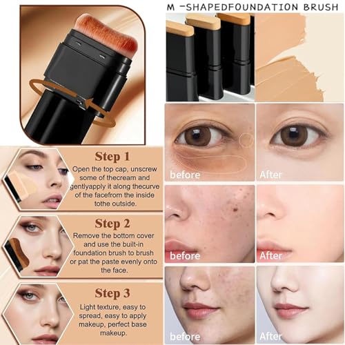 Foundation Stick SPF 50 Full Coverage Concealer – Matte Finish