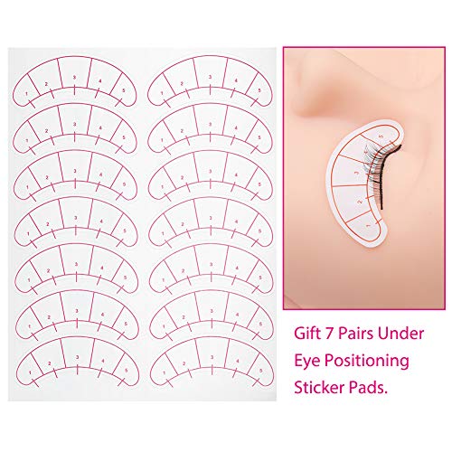 25 Pairs Practice Lashes for Eyelash Extension Training