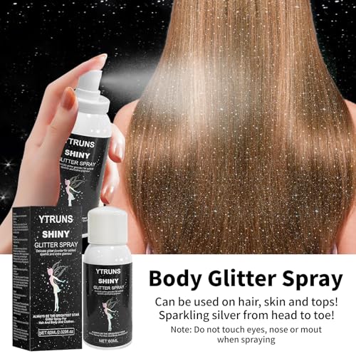 Glitter Spray for Hair & Body – Long-Lasting Shimmer 2.03oz