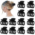 Sisiaipu 12Pcs Hair Clips Set - 1.8 Inch Claw Clips for All Hair Types