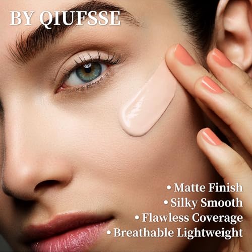 Airbrush Foundation Makeup - Buildable Coverage, Moisturizing Formula