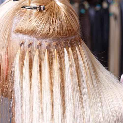 200Pcs Hair Extentions Beads 4mm Silicone Lined Micro Beads with Pulling Hook Needle, Bead Device Tool Kits for Hair Extensions(Dark Brown)