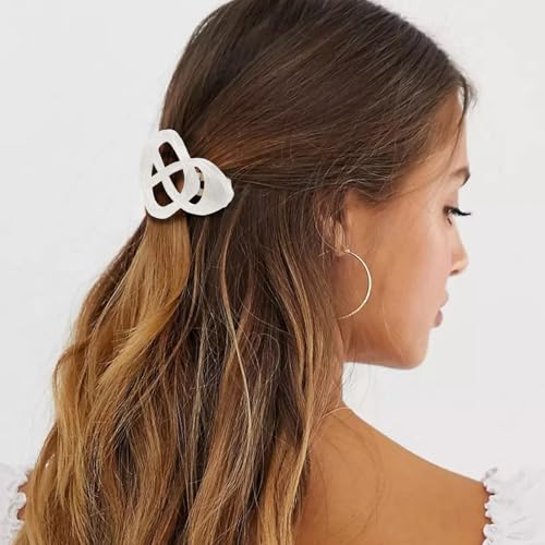 French Hair Barrettes Clips 4-Pack Set for Women