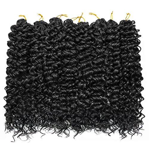 YXCHERISHAIR 8 Packs Curly Crochet Hair Extensions - GoGo Curl 18inch