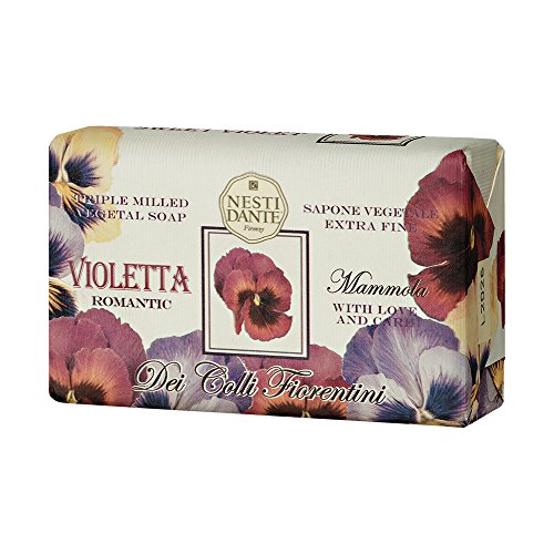 Nesti Dante Nesti dante dei colli fiorentini triple milled vegetal soap - sweet violet, 8.8oz, 8.8 Ounce