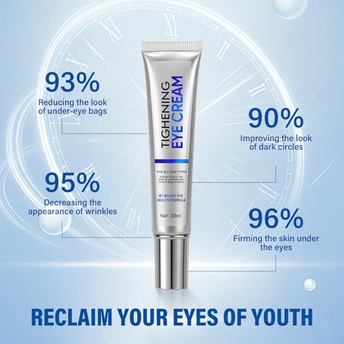 ITECFREELY Instant Eye Tightener, Perfection Eye Tightener Cream for Under Eye Bags & Fine Lines, Hydrating & Non-Greasy, Easy-Wear for All Skin Types