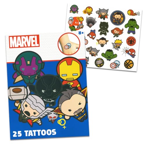 Superhero Temporary Tattoos Bundle - 150 Pcs Party Favors