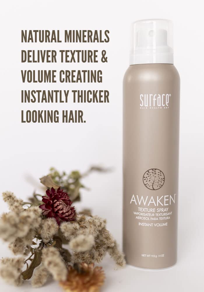 SURFACE Hair Awaken Texture Spray For Volumizing and Lifting Fine Hair, 4 fl. Oz.