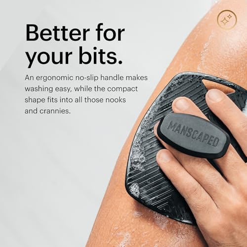 MANSCAPED Body Buffer - Premium Silicone Body Scrubber & Exfoliator
