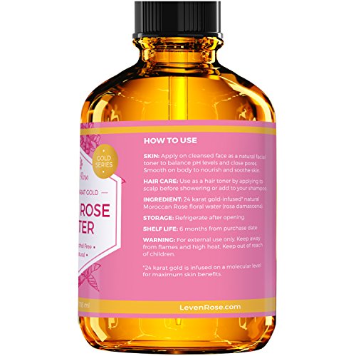 Leven Rose Winter Combat Bundle with Rosehip Oil 4oz, Rosehip Night Serum, and 24k Gold Rose Water