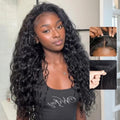 Tinashe Beach Curly Half Wig - 16-Inch Glueless Human Hair