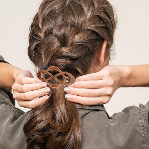 French Hair Barrettes Clips 4-Pack Set for Women
