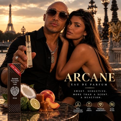Jonny Truelove Arcane Pheromone Cologne for Men - Long-Lasting Attraction Spray
