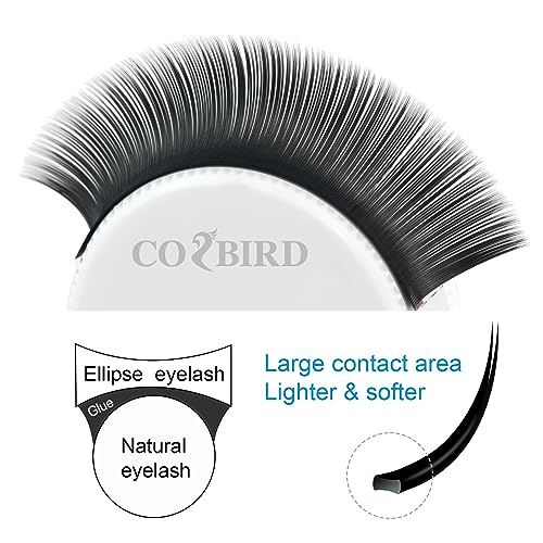 Bottom Lash Extensions Flat Ellipse 0.20 Mix Tray 5-7mm