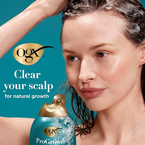 OGX ProGrowth Clarifying Shampoo with Mandelic Acid, 13 fl oz