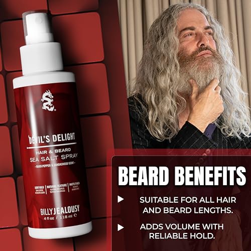 Billy Jealousy Sea Salt Spray - Texturizing Volume & Beachy Hair