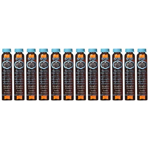 Hask Argan Oil Repairing Shine Hair Oil 5/8 oz (Pack of 12)