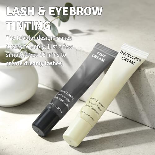 Libeauty Lash & Brow Color Kit - Instant Black Tint, 10ml