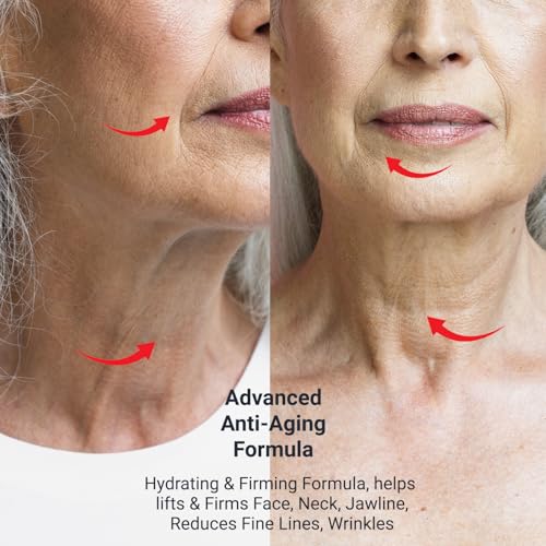 UOG (United One) Face Serum Complex ? Hydrating & Firming Face Serum| Lifts, Tightens & Improves Skin Texture | Reduces Fine Lines & Wrinkles for Neck & Jawline | 50ml/1.7oz