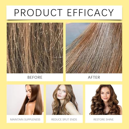 Leave-In Conditioning Oil Spray for Dry, Frizzy Hair with Jojoba & Shea Butter
