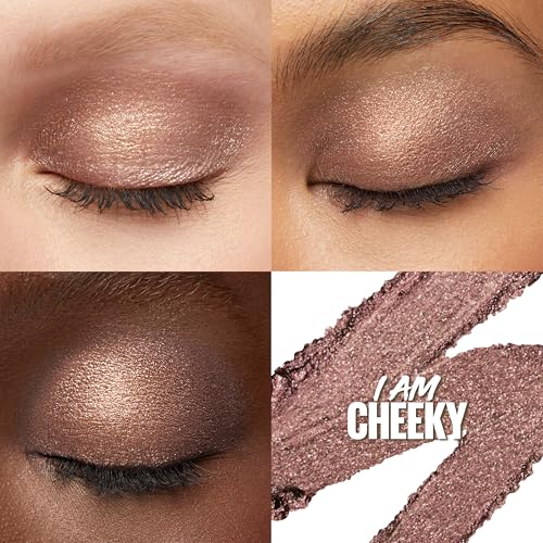 MAYBELLINE Color Tattoo Longwear Multi-Use 24HR Eye Shadow Stix, Rich, Long Lasting Eyeshadow, Eyeliner and Eye Primer Stick, I Am Cheeky (Mauve Shimmer)