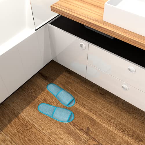 Maeline Spa Slippers, Non Slip Disposable Wholesale Bulk Hotel Slippers for Guests, Multi Color Reusable House Slippers, Indoor, Bathroom, Bedroom, Travel Slippers for Women, Men, Unisex