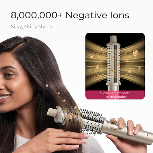 TYMO Stylux Pro 1.5" Heated Round Brush - Curling & Straightening