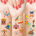 Maitys 288 Pcs Carnival Circus Temporary Tattoos for Kids