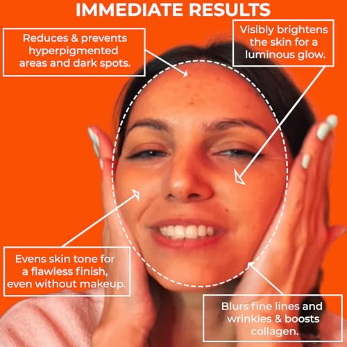 BERTOLI Brightening Cream ? Polyphenol Moisturizer for the Look of Dark Spots, with Peptides, Hyaluronic Acid, Vitamin C & Grape Antioxidants | Italian Skincare | Clean, Vegan
