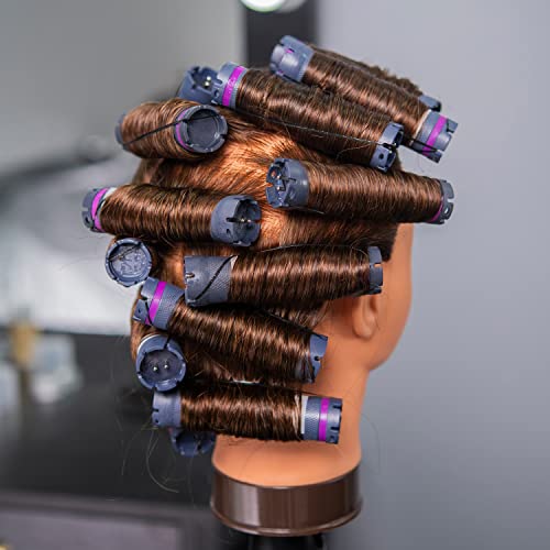 Human Hair Mannequin Head 20-22" Training Head with Clamp