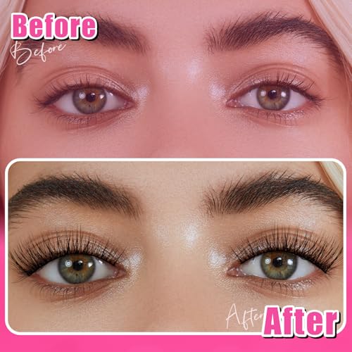 Path to Love K14D-1-2 14 Pairs False Eyelashes Wispy Vegan Mink Look, Waterproof