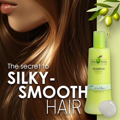 Chihtsai Olive Shampoo 34 Fl. Oz - Nourishing & Smoothing