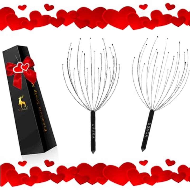 20-Prong Head Massager Scalp Scratcher for Relaxation