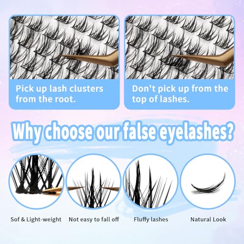 Lash Clusters Kit 9-16mm Mix - DIY Individual Eyelash Extensions